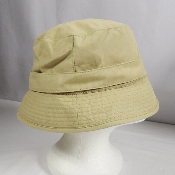 GAP Vintage Khaki Beige Bucket Hat with Buckle Size M/L - Picture 4 of 6